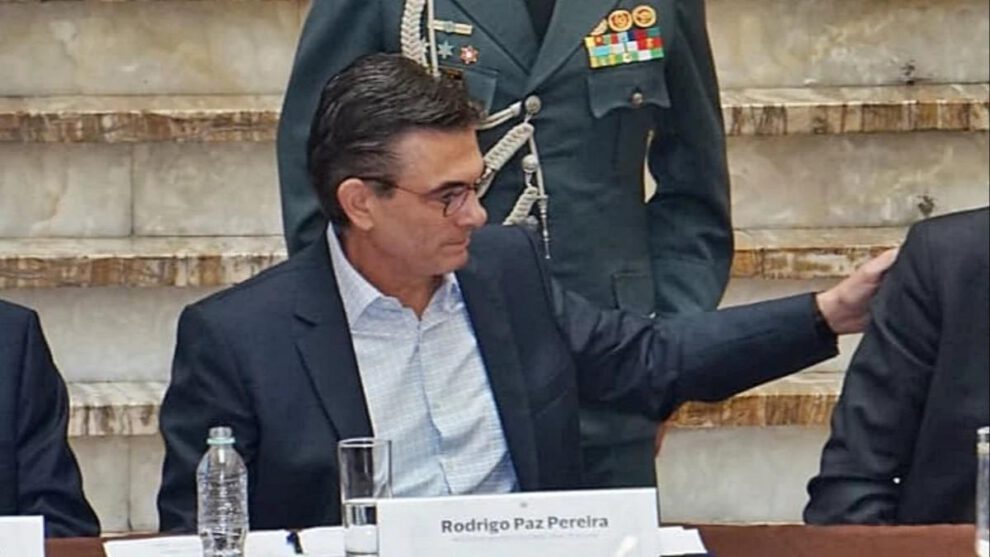 El Presidente Rodrigo Paz