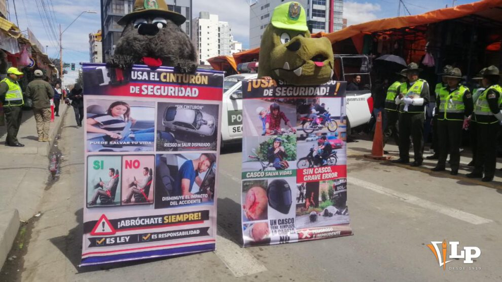 Imagen de las mascotas de la Policía