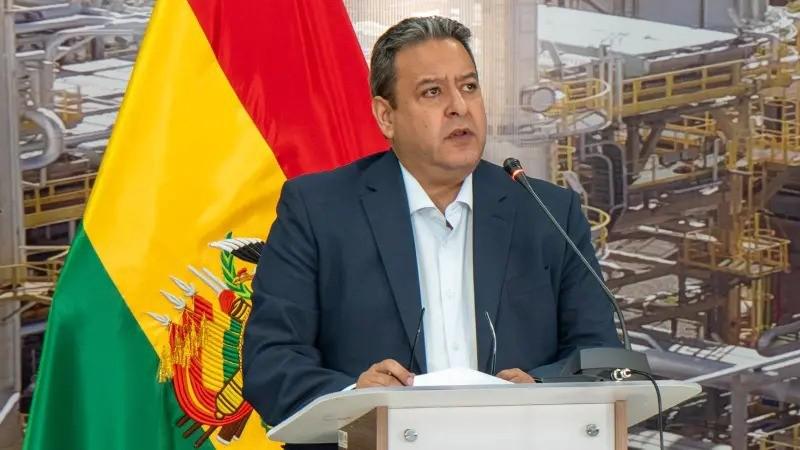El presidente de Yacimientos Petrolíferos Fiscales Bolivianos (YPFB), Sebastián Daroca Oller