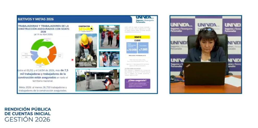 La rendición de cuentas se realizó de manera virtual la jornada del 29 de abril