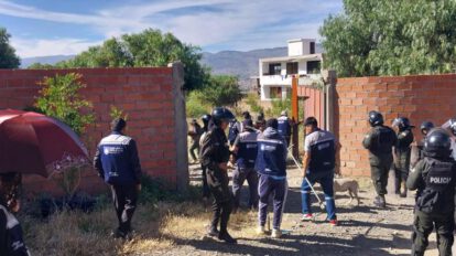 El SERNAP restituye predios avasallados al Parque Nacional Tunari