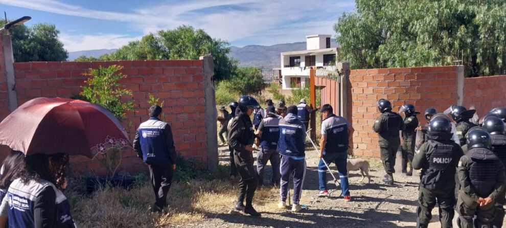 El SERNAP restituye predios avasallados al Parque Nacional Tunari