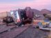 Escena del accidente en la carretera Cotagaita–Tupiza, sector de Mochara