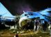 Así quedó el avión Hércules tras el accidente