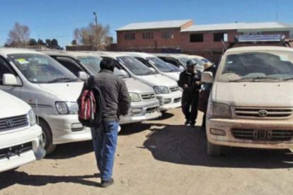 Dueños de autos indocumentados marcharán en La Paz