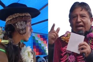 Defensa de Santiago Mamani por David Choquehuanca