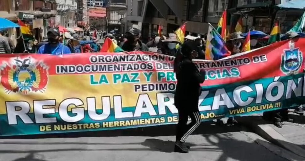 Nacionalización de vehículos indocumentados en La Paz