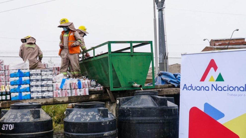 Aduana Nacional comisa más de Bs. 132 millones en mercancía