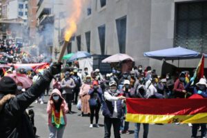 Vulneraciones al derecho a la protesta en Bolivia
