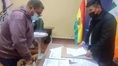 Ramiro Sanjinés, el primer postulante inscrito en la Asamblea Legislativa Plurinacional para Defensor del Pueblo