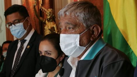 Gran Poder con medidas de bioseguridad