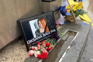 Oksana Baulina, periodista rusa que murió tras un bombardeo en Kiev