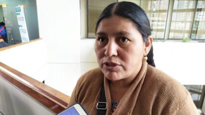 Amedrentamiento a Angélica Ponce