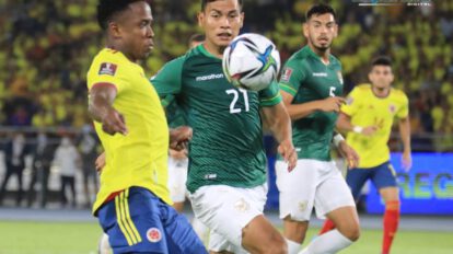 Moisés Villarroel, capitán de la selección boliviana