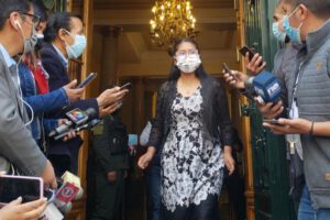 Eva Copa, alcaldesa de El Alto, habla sobre el liderazgo de Evo Morales