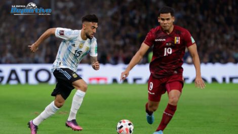 Argentina derrota a Venezuela en las Eliminatorias Catar 2022