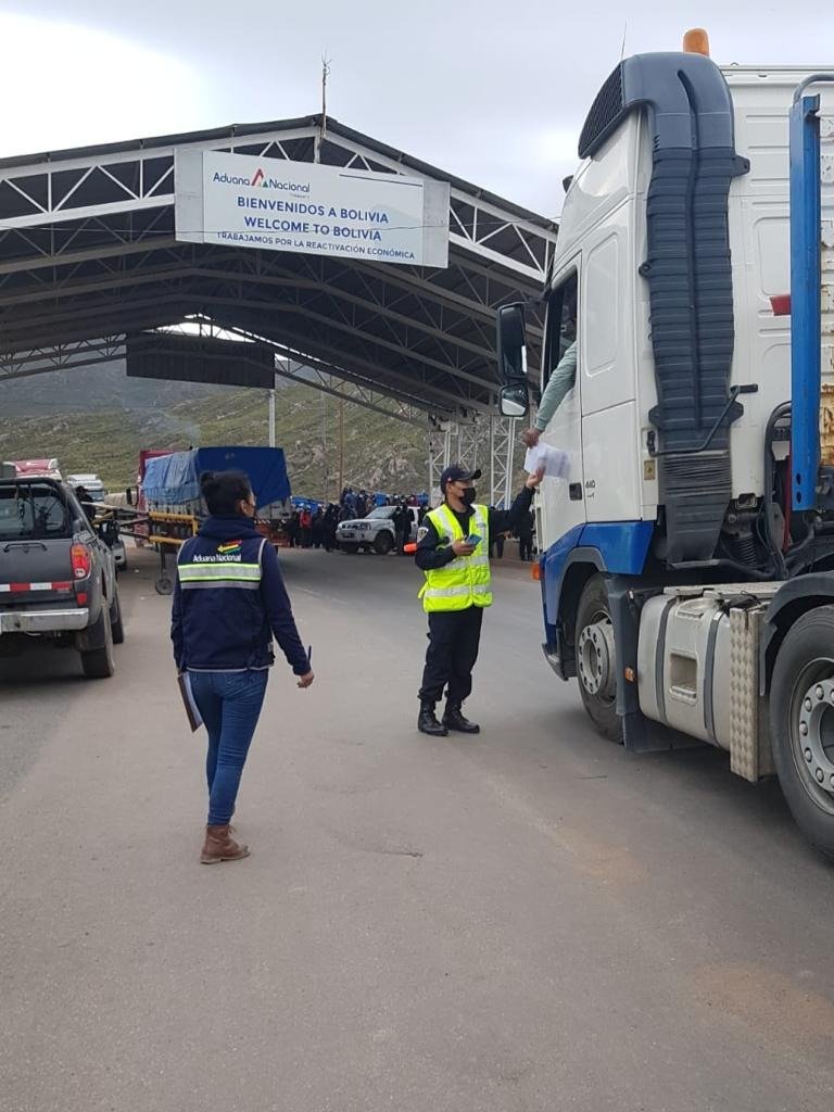 Desaguadero y el paso de camiones tras suspensión de bloqueo