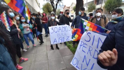 Juicio de Áñez en el penal de Miraflores