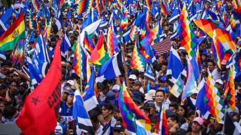 Concentración del Movimiento Al Socialismo en Oruro