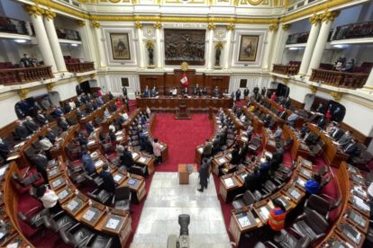 Destitución del presidente Pedro Castillo en el Congreso del Perú