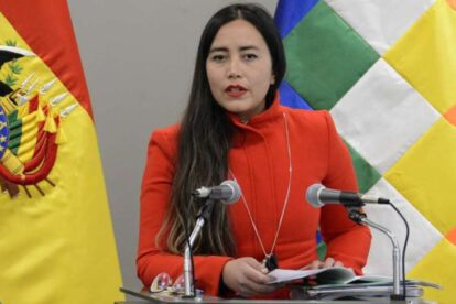 Crecimiento económico en Bolivia reportado por la ministra Gabriela Mendoza