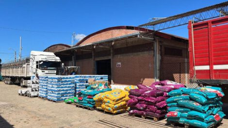 Contrabando de soya y bebidas incautadas por la Aduana Nacional