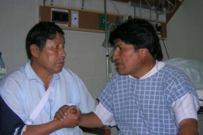 Loayza y Evo Morales discuten sobre el futuro del MAS-IPSP