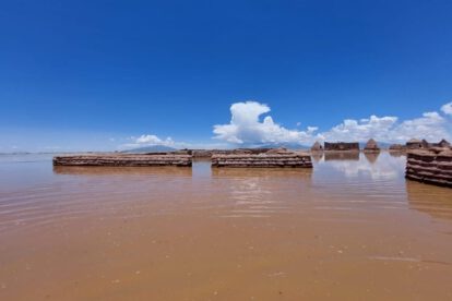 Inundaciones en municipios afectando a Chipaya