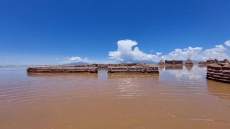 Inundaciones en municipios afectando a Chipaya
