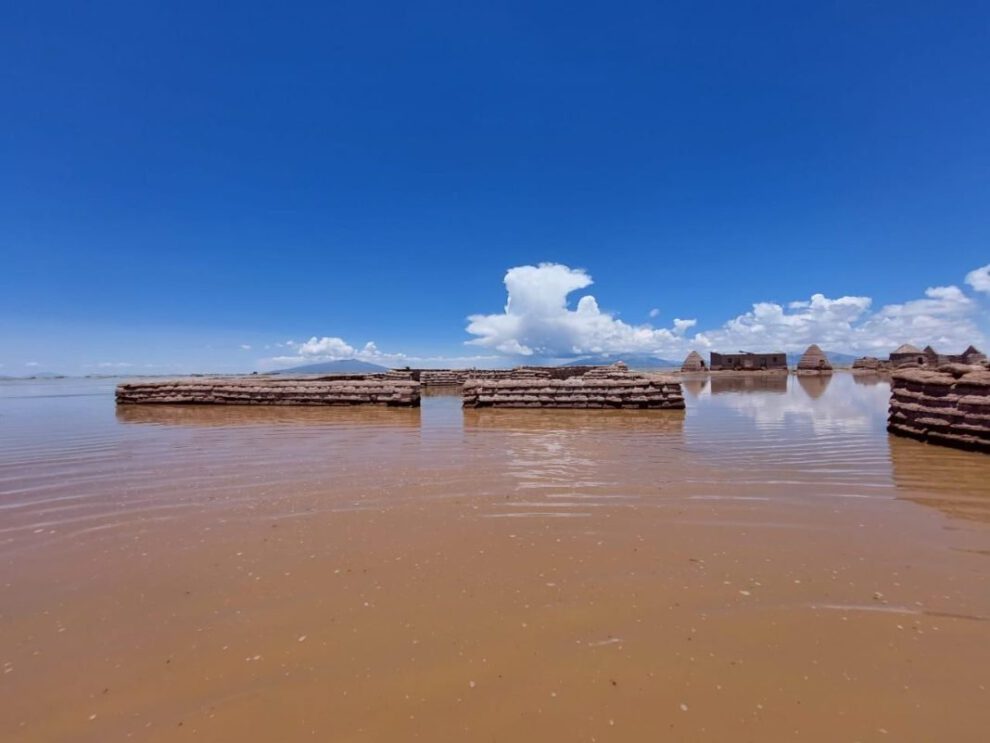 Inundaciones en municipios afectando a Chipaya