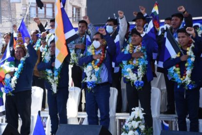 Recuperación económica en Bolivia durante el aniversario del MAS