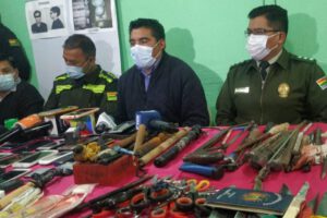 Requisa en la cárcel de San Pedro con armas punzocortantes y celulares