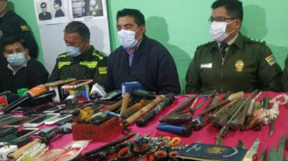 Requisa en la cárcel de San Pedro con armas punzocortantes y celulares