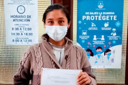 Defensor del Pueblo: Gladis Pozo primera mujer en presentar su postulación