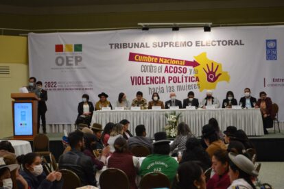 Cumbre Nacional contra el Acoso y la Violencia Política