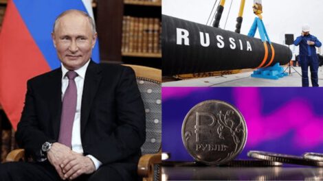 Países inamistosos de Rusia pagarán en rublos el suministro de gas