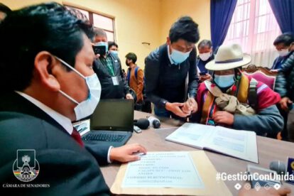 Registro de postulantes a Defensor del Pueblo