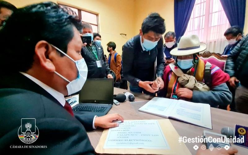 Registro de postulantes a Defensor del Pueblo