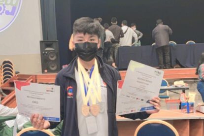 Estudiante orureño en mundial de robótica