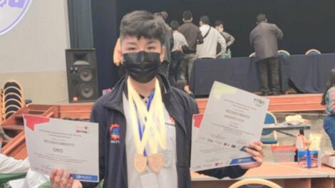 Estudiante orureño en mundial de robótica