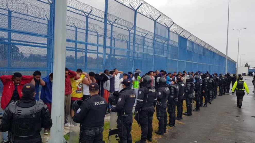 Motín en la cárcel El Turi en Ecuador