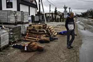Violencia sexual en Ucrania en Bucha