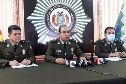 Denuncia de Morales sobre narcotráfico y respuesta del coronel Velasco