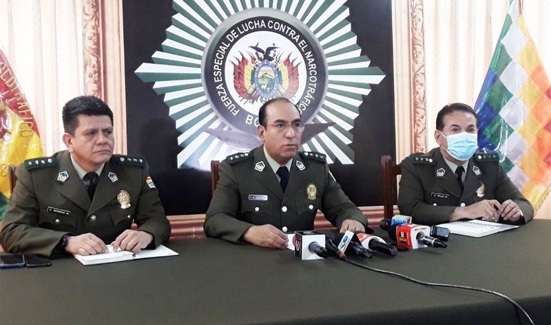 Denuncia de Morales sobre narcotráfico y respuesta del coronel Velasco