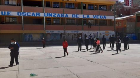 Clases semipresenciales en colegios