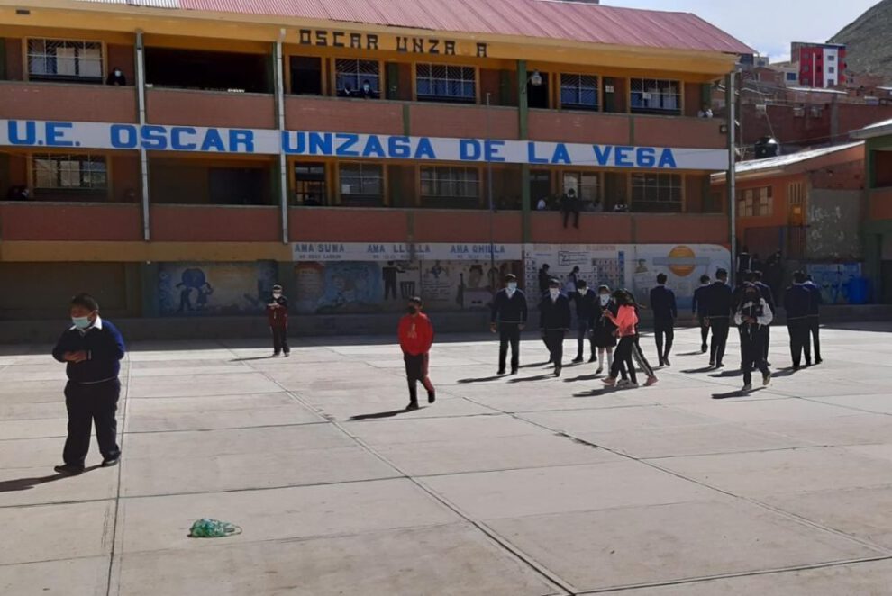 Clases semipresenciales en colegios