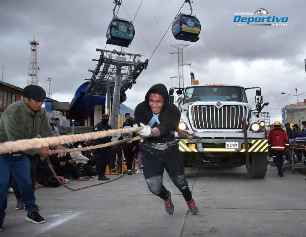 Campeones del Hombre y la Mujer Más Fuerte de Bolivia en El Alto