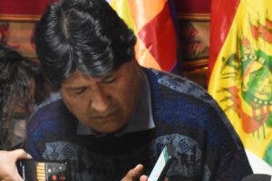 Evo Morales lucha contra el narcotráfico
