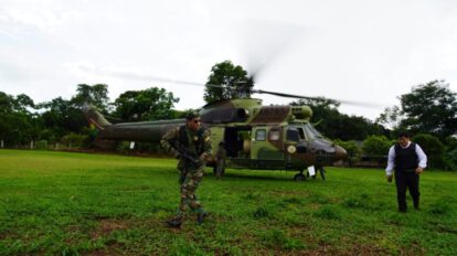 Narcotráfico en Chapare con el viceministro de Defensa Social y Sustancias Controladas