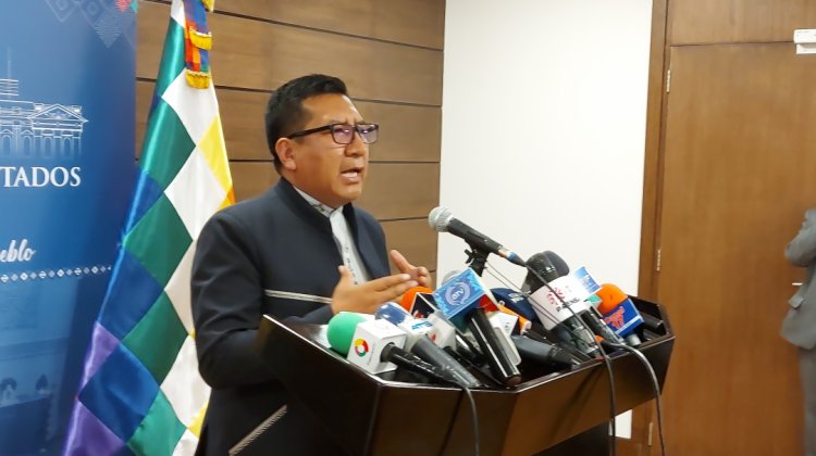 Freddy Mamani, presidente de la Cámara de Diputados, sobre el Silala